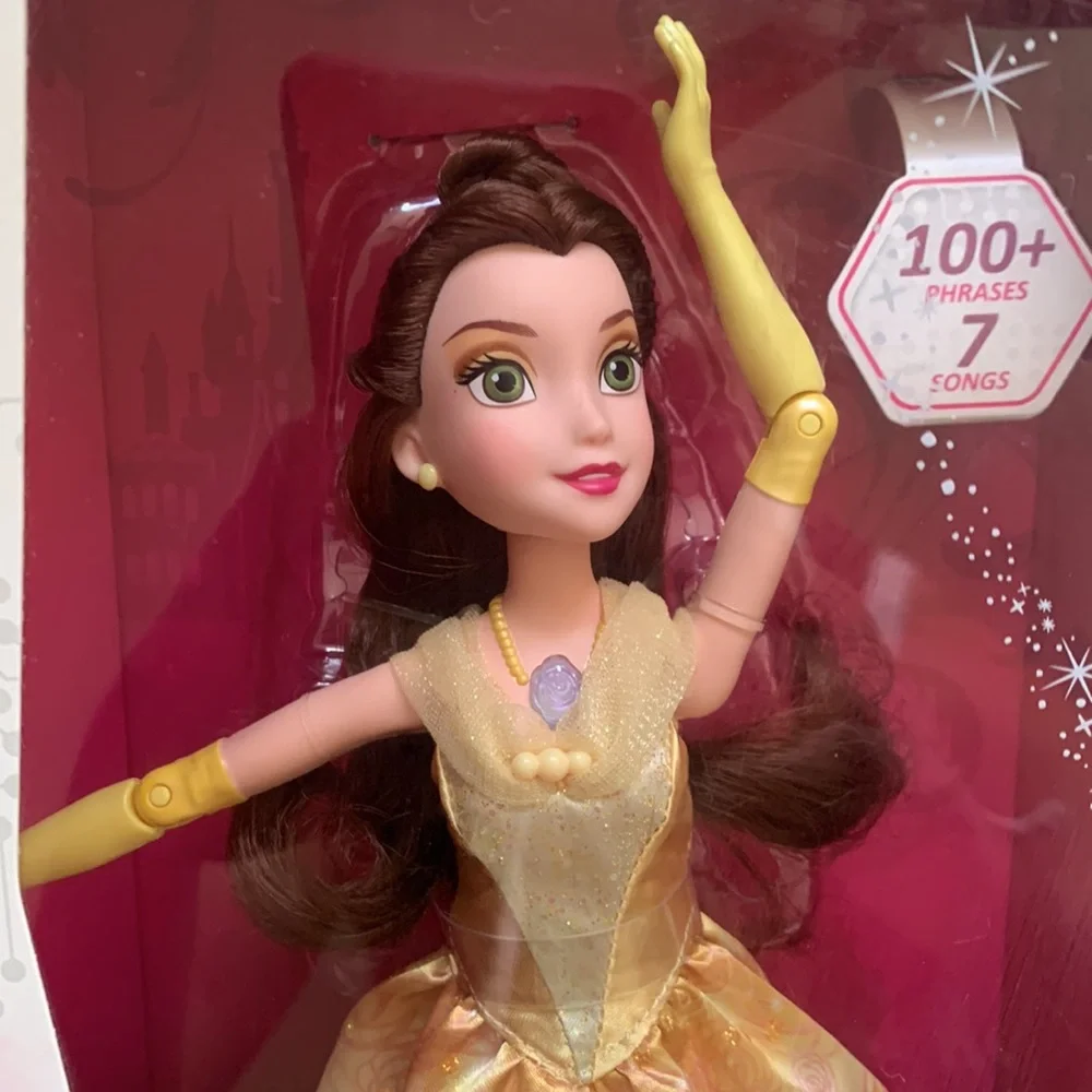 Hasbro Disney Princess Dance Code Belle Dancing Interactive Doll Toy